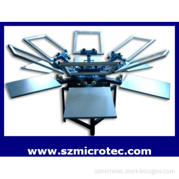 Manual Screen Printing Machine - 6 Color 6 Station (MT-66N)